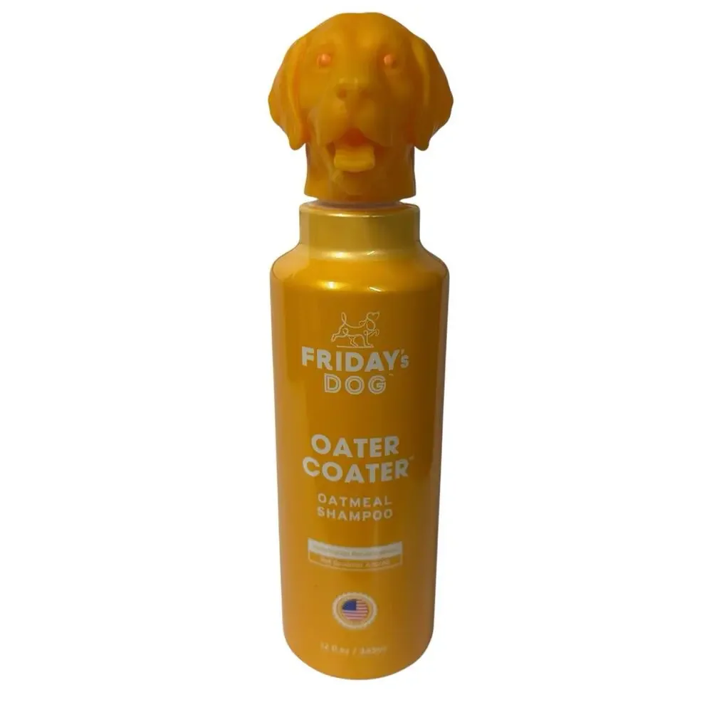 Friday's Dog Oater Coater Oatmeal Dog Shampoo Lot Of 3 Dry Itchy Skin
